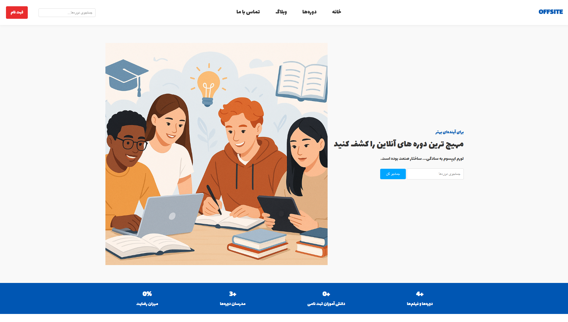 گروه تخصصی طراحی سایت وب‌راه